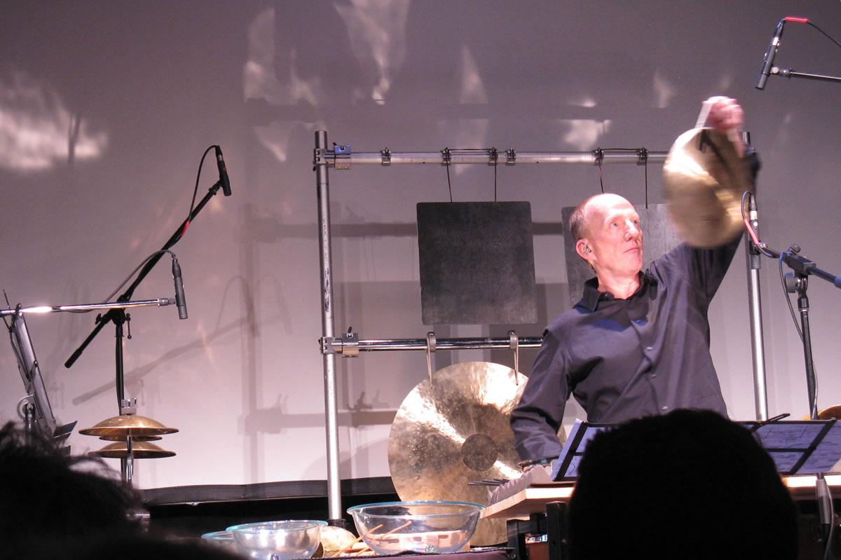 Percussionist Scott Deal